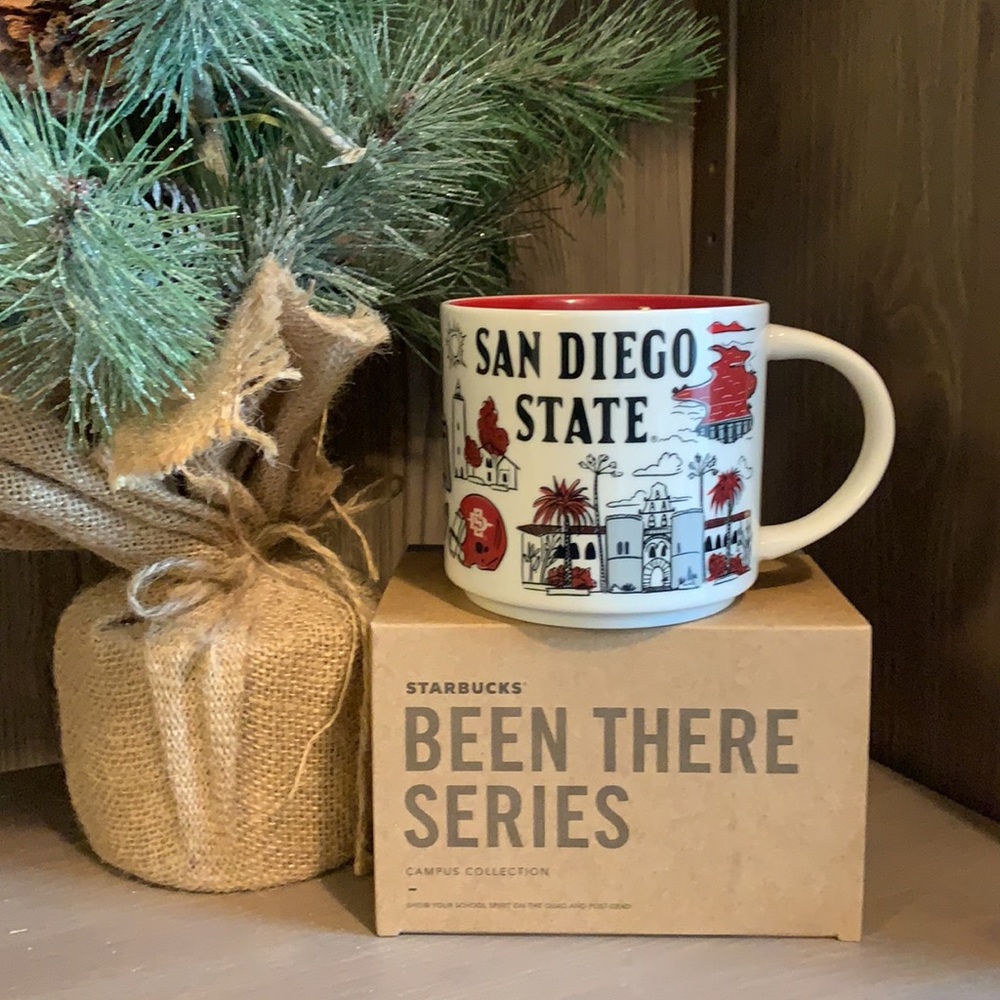 New SDSU San Diego State Starbucks Campus Collection Mug